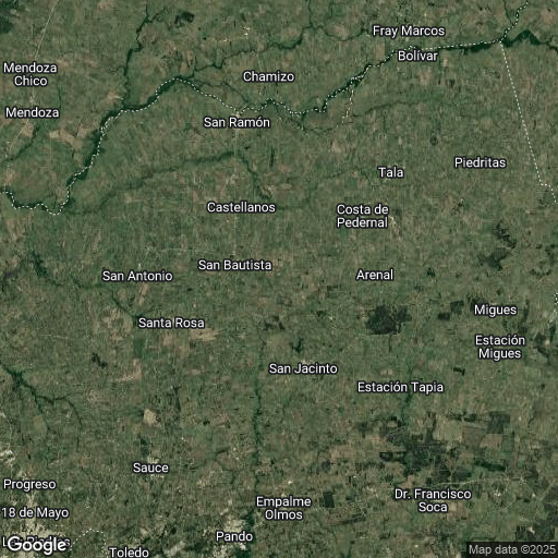 Map of Séjours balnéaires