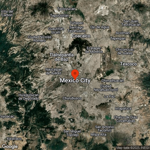 Map of Mexico