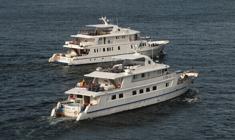 The Corals 1 & 2 in the Galapagos Islands