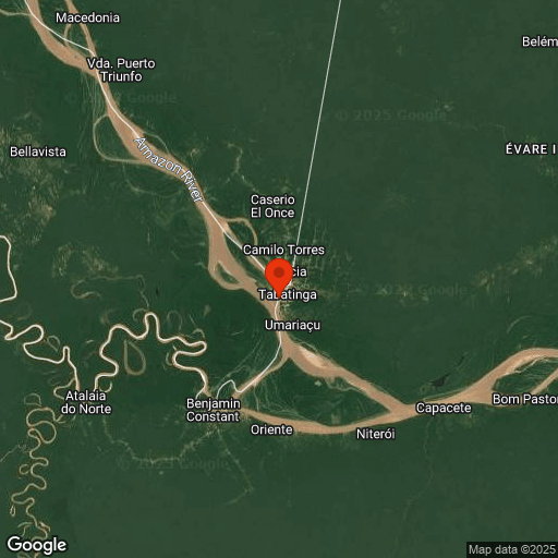 Map of Tabatinga