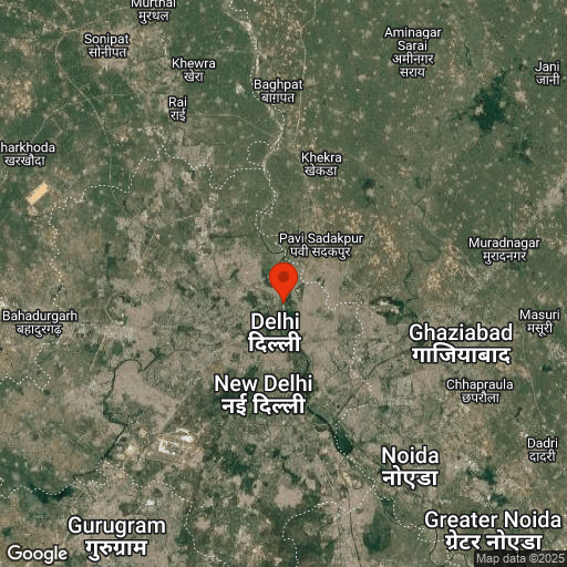 Map of Delhi