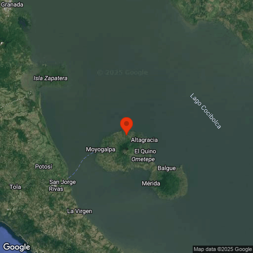 Map of Île d’Ometepe