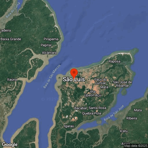 Map of Sao Luiz