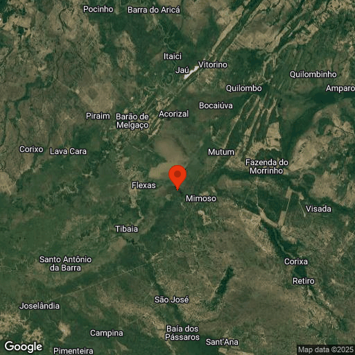 Map of Pantanal