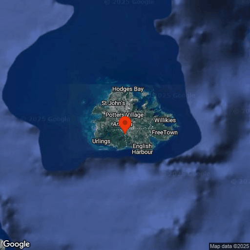 Map of Antigua-et-Barbuda