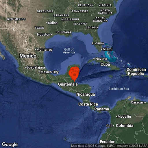 Map of Belize