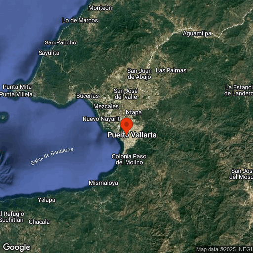Map of Puerto Vallarta