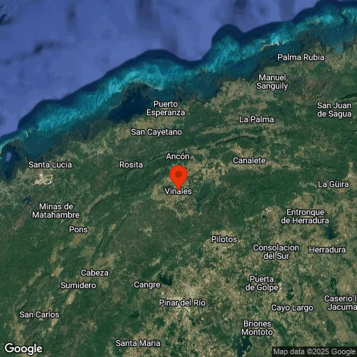 Map of Vinales