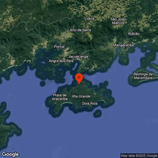 Map of Ilha Grande