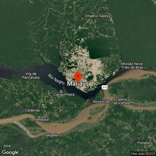 Map of Manaus
