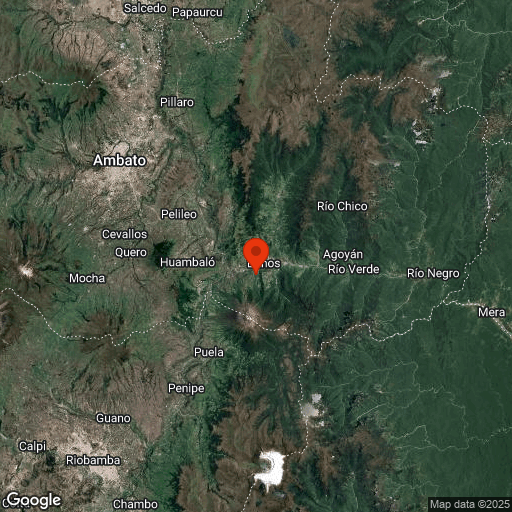 Map of Banos