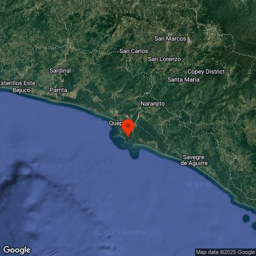 Map of Manuel Antonio