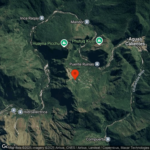 Map of Belmond Sanctuary Lodge