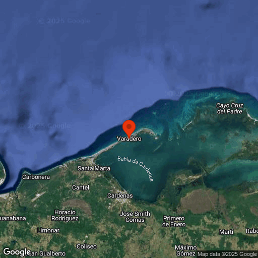 Map of Varadero