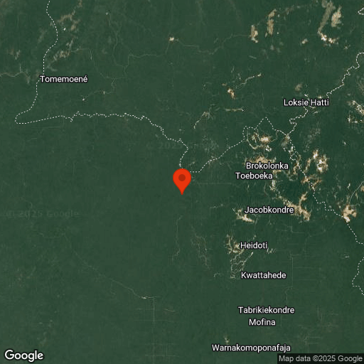 Map of Suriname