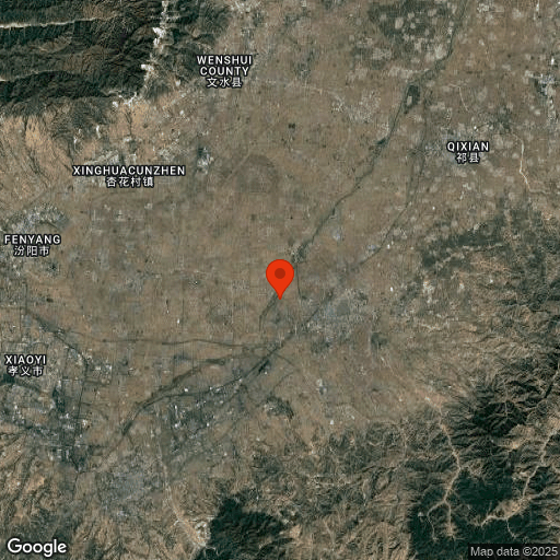 Map of Pingyao