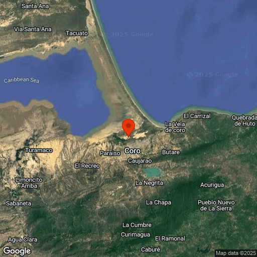 Map of Coro