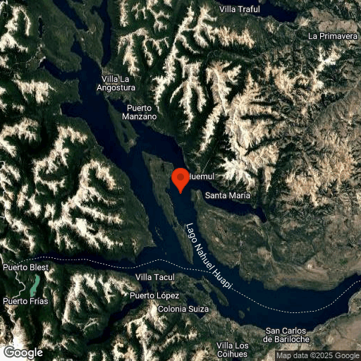 Map of Bariloche