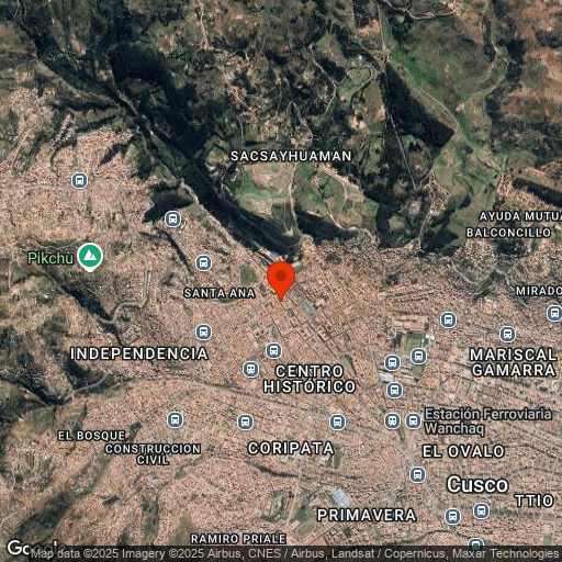 Map of Costa Del Sol Picoaga
