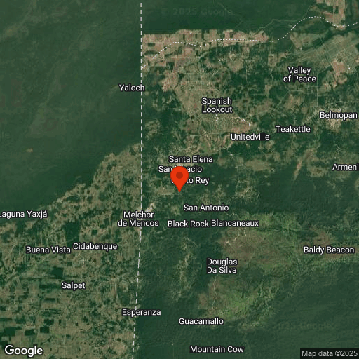 Map of Chaa Creek